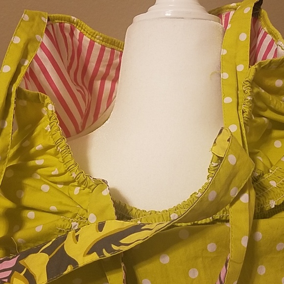 Polka Dot Lime Tank - Picture 4 of 4